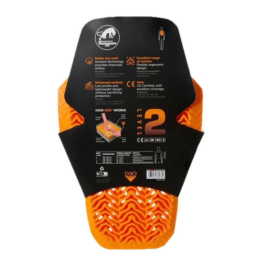 Furygan Full Back 2 D3O Protectie