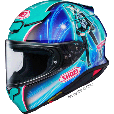 SHOEI NXR2 HATSUNE MIKU