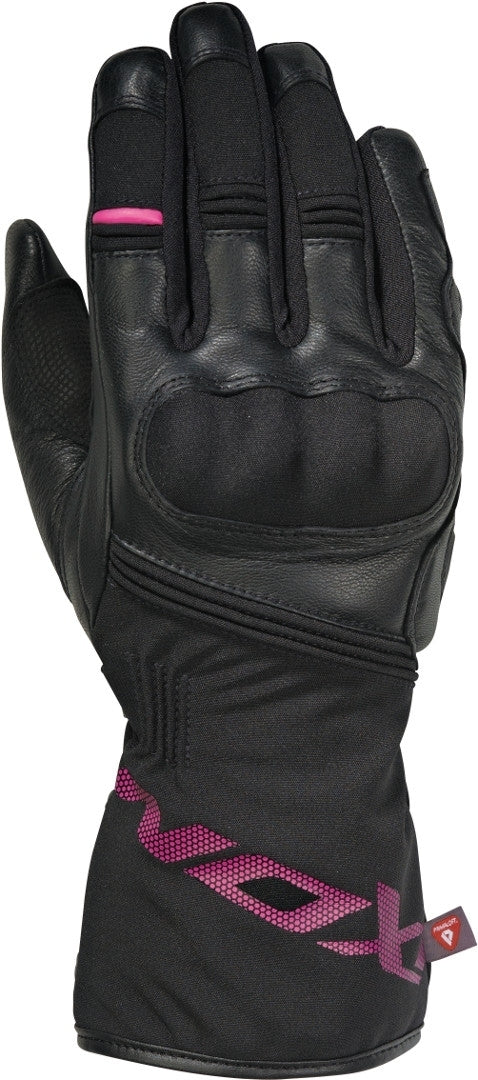 IXON PRO RESCUE LADY LS LEATH/TEXT WIN. GLOVE