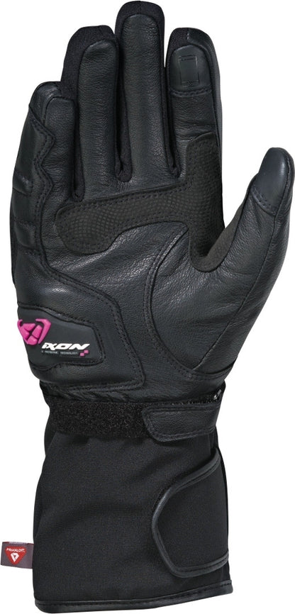 IXON PRO RESCUE LADY LS LEATH/TEXT WIN. GLOVE